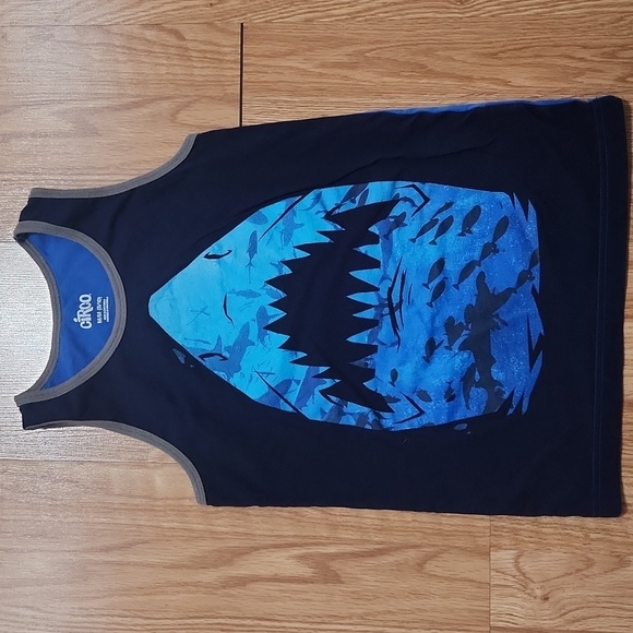 Boys 6 Piece Blue and Teal Kids Shirt Set Size Medium - Picture 2 of 13